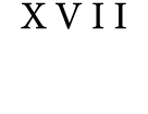XVII