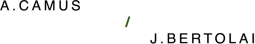  A camus   J Bertolai 